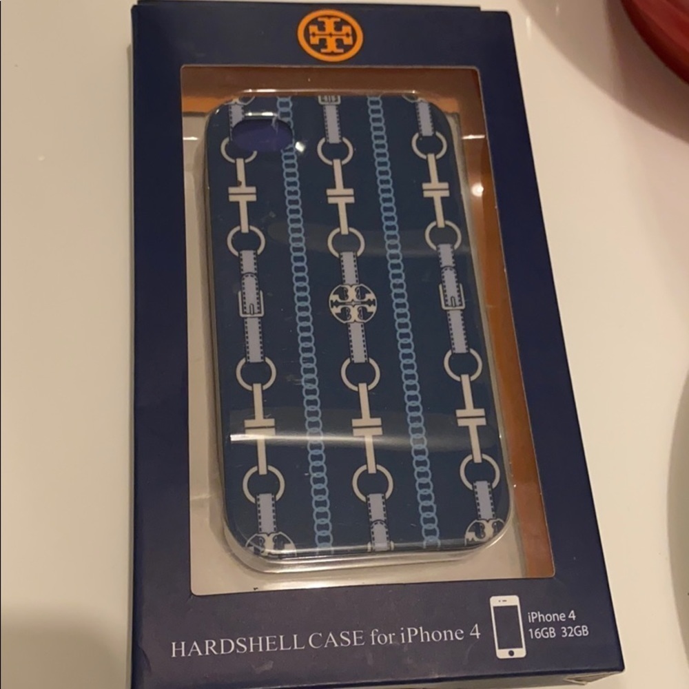 Tory Burch hardshell iPhone 4 logo case - Picture 1 of 5